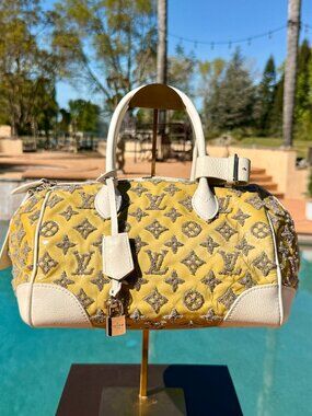 Louis Vuitton Limited Edition Speedy 25 Monogram Embossed